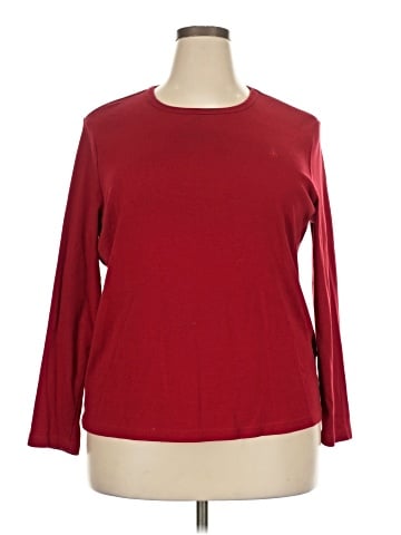 Lauren by Ralph Lauren 3/4 Sleeve T-Shirt (view 1)