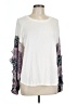 Hayden White Long Sleeve Blouse Size L - photo 1