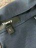 Theory Black Long Sleeve Button-Down Shirt Size L - photo 7