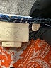 Vanessa Virginia 100% Polyester Orange 3/4 Sleeve Blouse Size 0 - photo 7