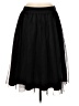 Maitai 100% Polyester Solid Black Casual Skirt Size M - photo 1