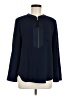 Trina Turk 100% Polyester Blue Long Sleeve Blouse Size M - photo 1