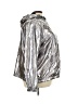 Avon 100% Nylon Metallic Silver Windbreaker Size 3X - photo 4
