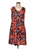 Ofeefan Print Orange Casual Dress Size L - photo 1