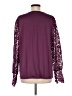 Unbranded Burgundy Long Sleeve Blouse Size 8 - photo 2