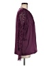 Unbranded Burgundy Long Sleeve Blouse Size 8 - photo 4