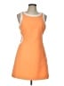 Likely Color Block Orange Casual Dress Size 10 - photo 1