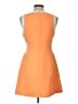Likely Color Block Orange Casual Dress Size 10 - photo 2