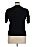 Grace Karin Black Short Sleeve Top Size XL - photo 2