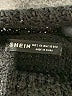 Shein 100% Acrylic Black Sweater Vest Size 8 - 10 - photo 7