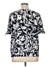 Nordstrom Rack 100% Polyester Blue Short Sleeve Polo Size XL - photo 2