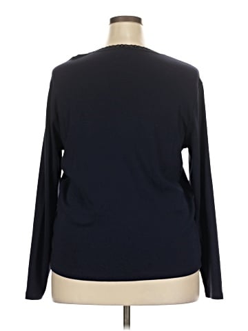 Jones New York Signature Long Sleeve T-Shirt (view 2)