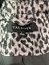 Talbots Animal Print Gray Faux Fur Jacket Size S - photo 6