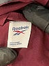 Reebok 100% Nylon Color Block Burgundy Track Jacket Size L - photo 6