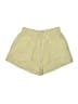 Unbranded 100% Cotton Solid Yellow Khaki Shorts Size S - photo 1