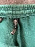 Only 100% Cotton Solid Green Athletic Shorts Size S - photo 3