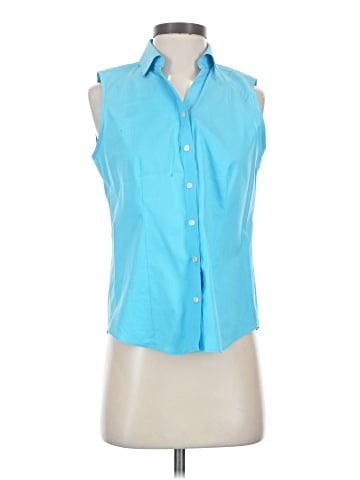 Talbots Sleeveless Button-Down Shirt (view 1)
