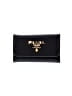 Prada Black Vitello leather 6 key holder One size - photo 1