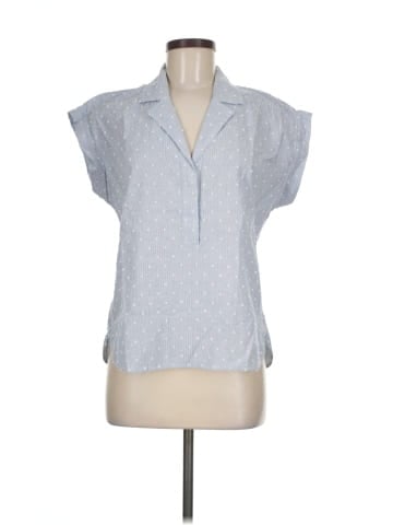 Ann Taylor LOFT Outlet Short Sleeve Blouse (view 1)