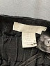 H&M Chevron-herringbone Black Linen Pants Size 2 - photo 7