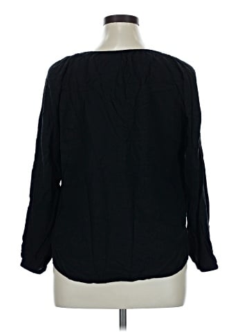 Faded Glory Long Sleeve Blouse (view 2)