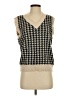 Shein Houndstooth Tan Sweater Vest Size 4 - photo 1