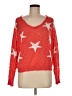 Sunday Stevens 100% Acrylic Stars Red Pullover Sweater Size M - photo 1