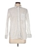 J.Crew 100% Cotton Polka Dots Ivory Long Sleeve Button-Down Shirt Size 8 - photo 1
