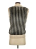Shein Houndstooth Tan Sweater Vest Size 4 - photo 2