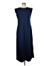 Unbranded Solid Blue Casual Dress Size M - photo 1