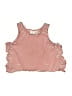 Zara Red Sleeveless Top Size 2 - photo 1