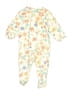 Assorted Brands Floral Ivory Long Sleeve Onesie Size 0-3 mo - photo 2