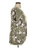 Nine Britton Floral Green Short Sleeve Top Size XL - photo 4