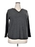 Honeyme Gray Pullover Sweater Size XXL - photo 1