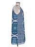 Cremieux 100% Polyester Print Blue Casual Dress Size 6 - photo 4