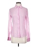 Theory Pink Long Sleeve Blouse Size S - photo 1