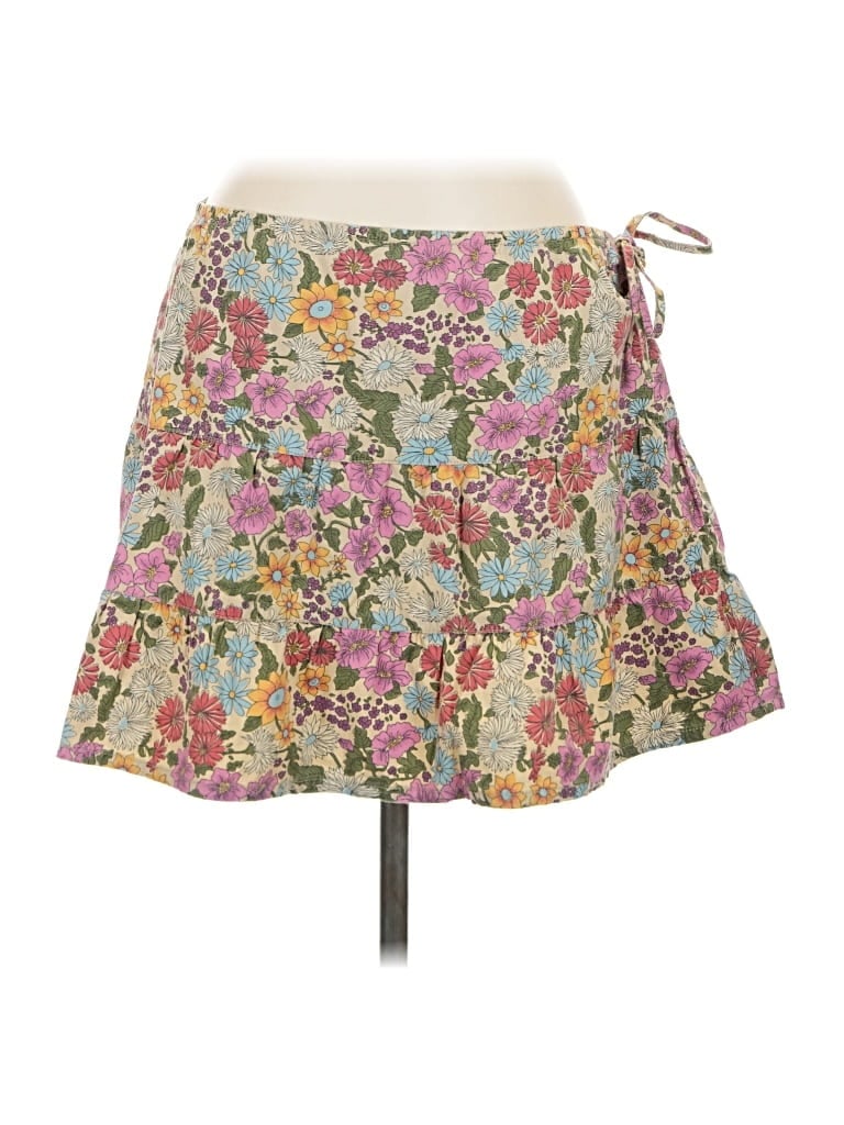 Pre-owned Tommy Jeans Casual Skirt In Tan