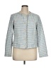 NANETTE Nanette Lepore Tweed Blue Blazer Size XL - photo 1