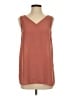 ASOS 100% Polyester Brown Sleeveless Top Size 4 - photo 1