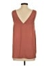 ASOS 100% Polyester Brown Sleeveless Top Size 4 - photo 2
