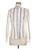 Worth Stripes Ivory Long Sleeve Blouse Size 8 - photo 1