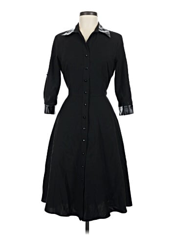 Sharagano 3/4 Sleeve Button-Down Shirt (view 1)