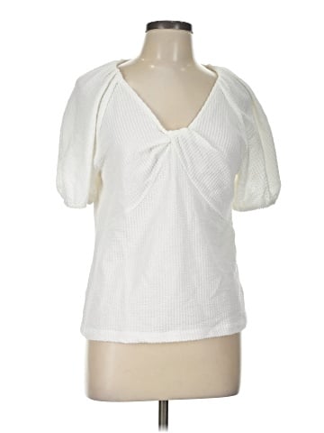 Ann Taylor LOFT Short Sleeve Blouse (view 1)