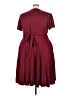 Assorted Brands 100% Polyester Burgundy Cocktail Dress Size 24 - photo 2