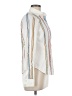 Worth Stripes Ivory Long Sleeve Blouse Size 8 - photo 4