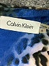 Calvin Klein Animal Print Blue Cocktail Dress Size 6 - photo 4