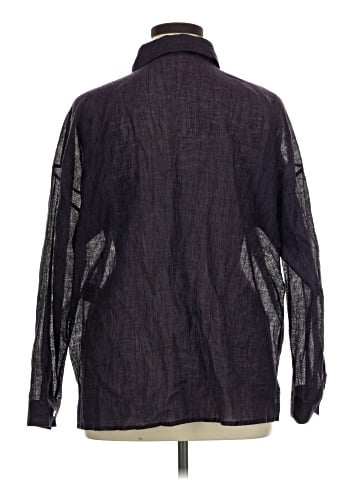 Eileen Fisher Long Sleeve Button-Down Shirt (view 2)
