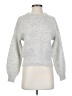 Madewell Solid Silver Turtleneck Sweater Size XS - photo 1