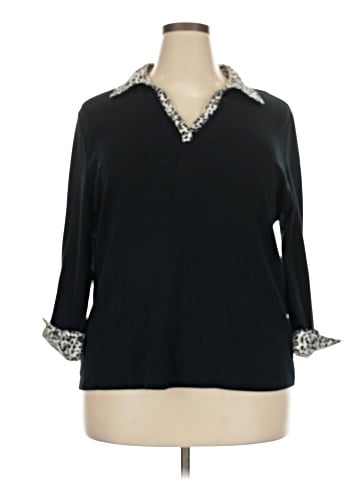 Karen Scott Pullover Sweater (view 1)