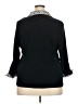 Karen Scott 100% Cotton Black Pullover Sweater Size 2X - photo 2